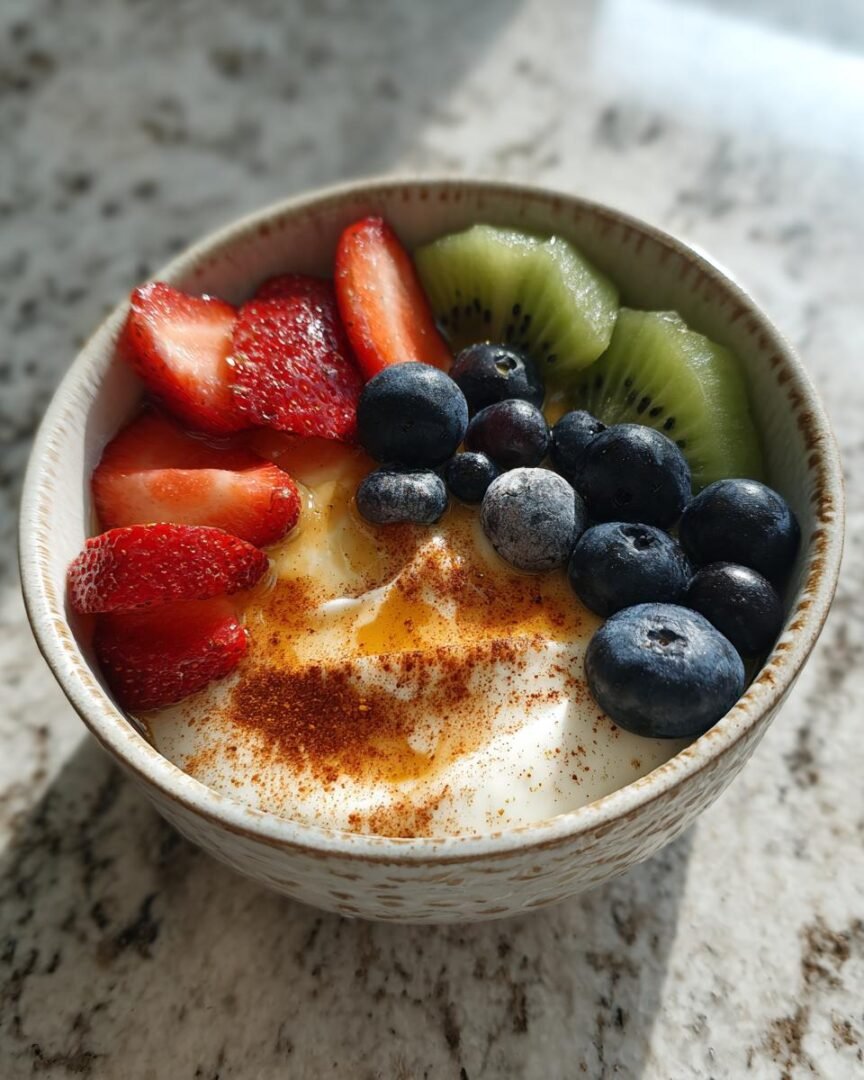 5 Minute Healthy Yogurt Fruit Dip: Amazing Snack - faironplay.com