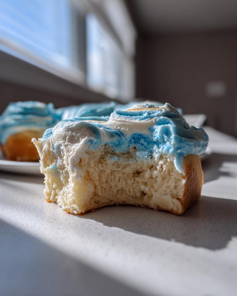 Cookie Monster Cinnamon Rolls - Other 3