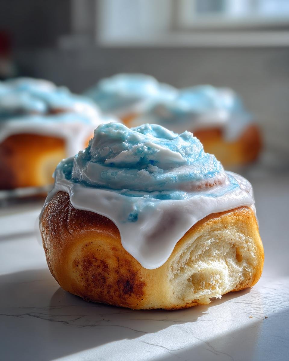 Cookie Monster Cinnamon Rolls - Other 4