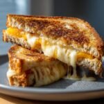 Grilled Cheese With Honey Peaches - Tasty