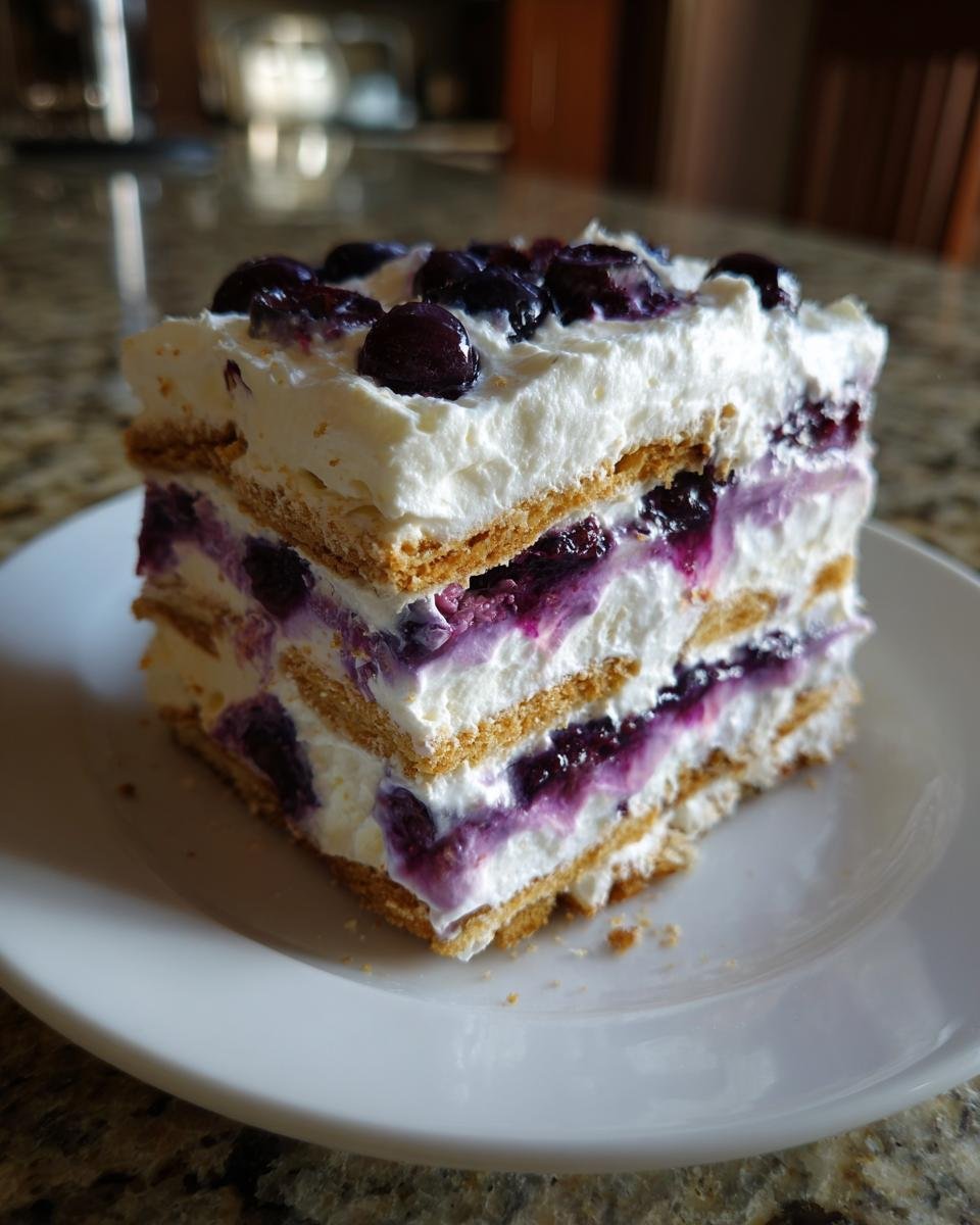 Lemon Blueberry Icebox Cake - Other 2