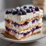 Lemon Blueberry Icebox Cake - Tasty