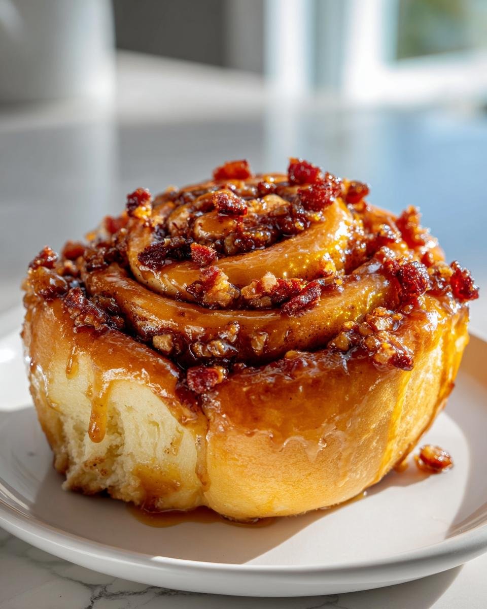 Maple Bacon Cinnamon Rolls - Other 1
