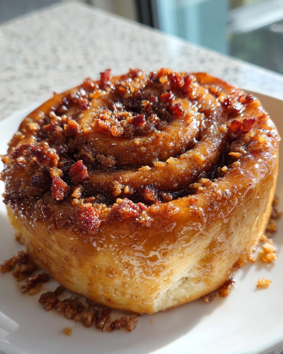 Maple Bacon Cinnamon Rolls - Other 2