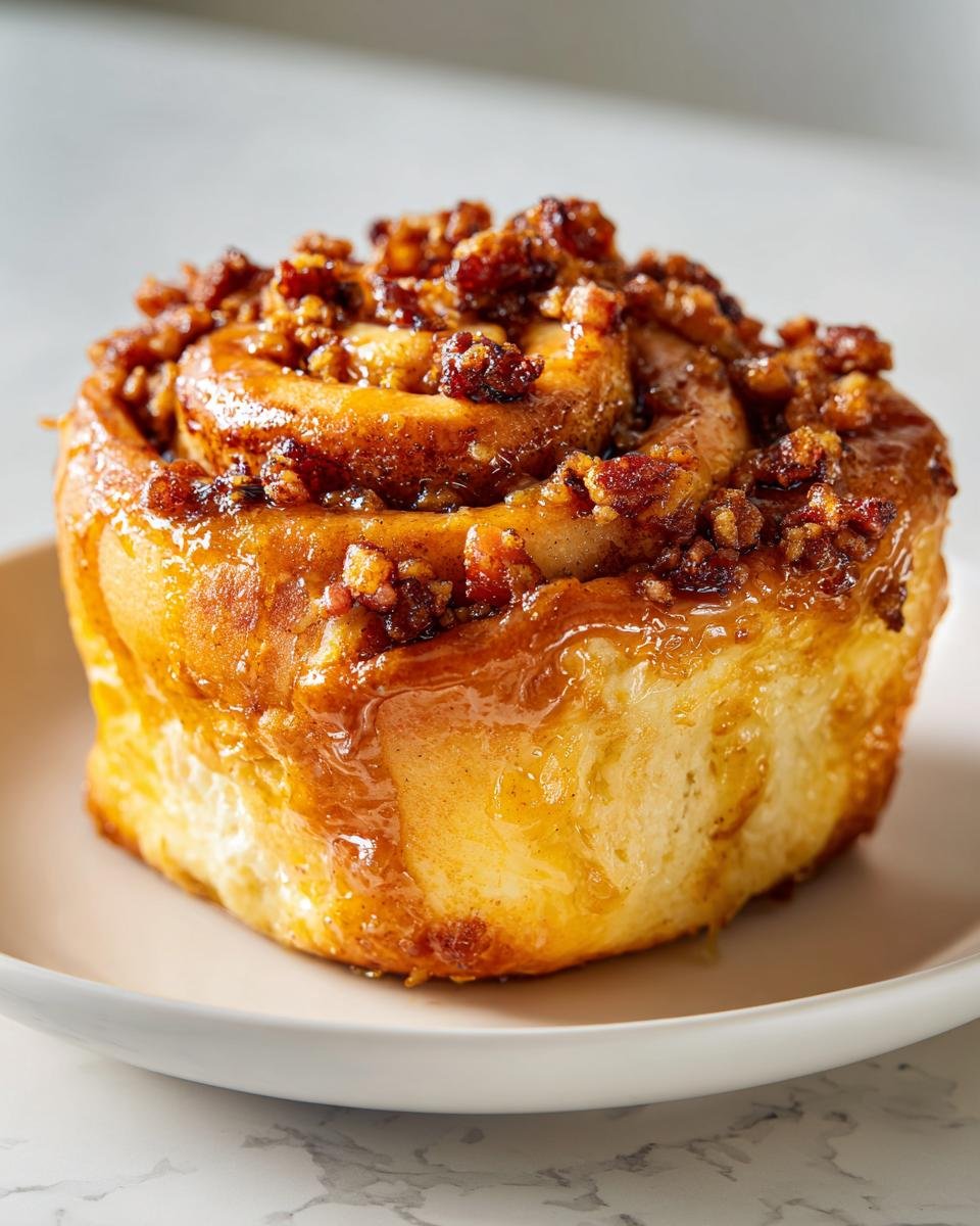 Maple Bacon Cinnamon Rolls - Other 3