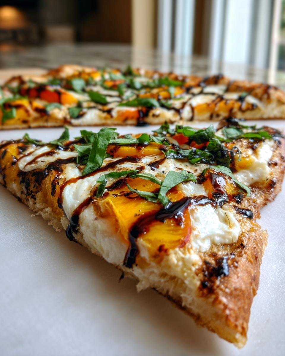 Peach Caprese Pizza - Other 2