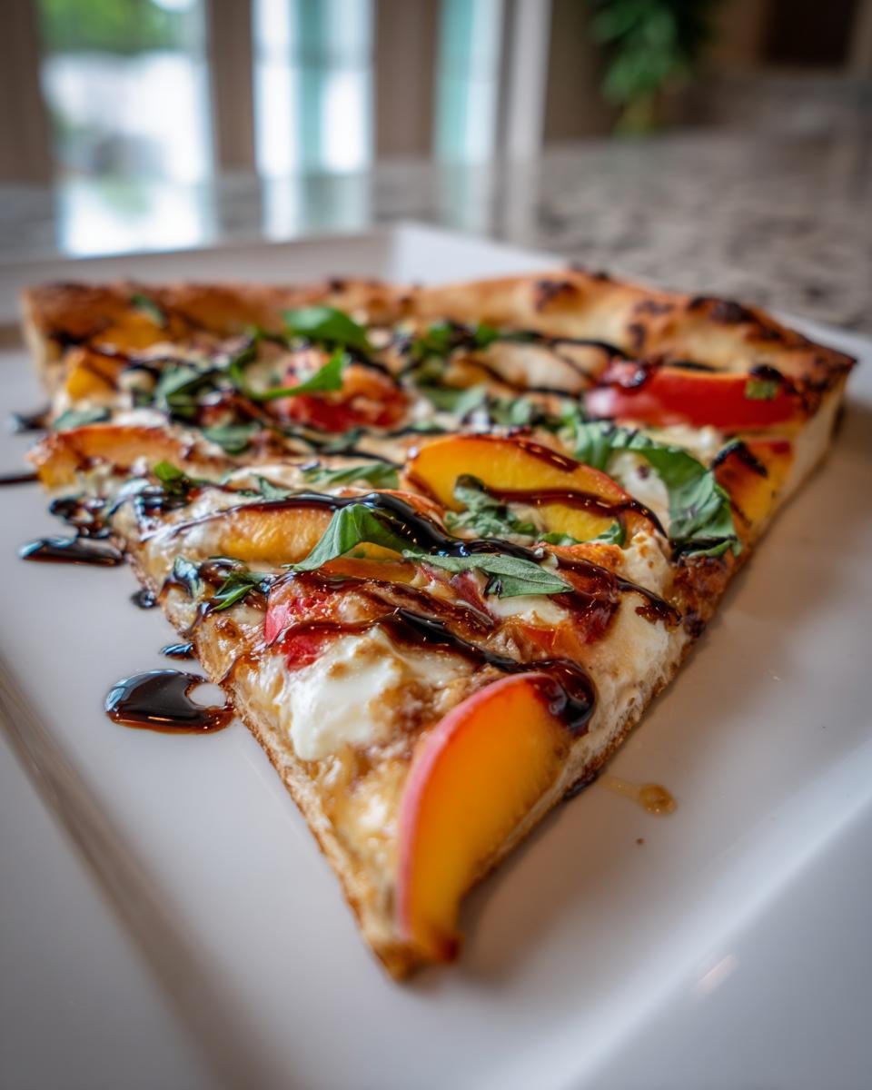 Peach Caprese Pizza - Other 3