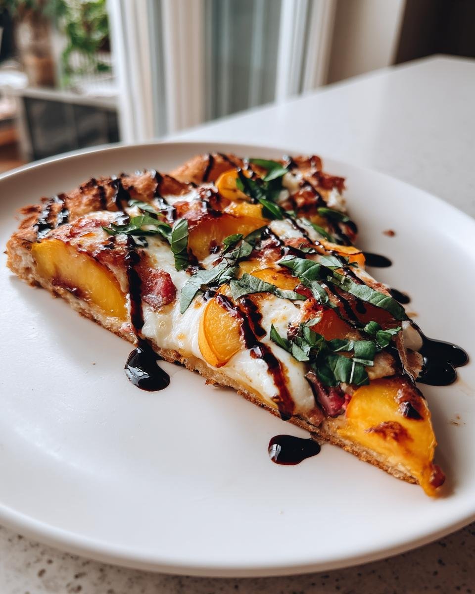 Peach Caprese Pizza - Other 4