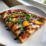 Peach Caprese Pizza - Tasty